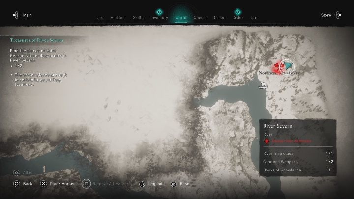 Obóz: Północny Klasztor (Northern Monastery) - Assassins Creed Valhalla: Tropy map rzecznych - lista, Rzeczne Najazdy - Assassins Creed Valhalla - poradnik do gry