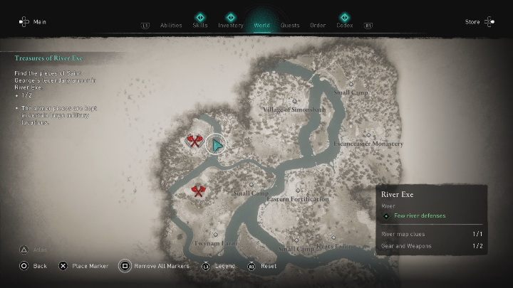 Obóz: Zachodnia fortyfikacja (Western Fortification) - Assassins Creed Valhalla: Skarby rzeczki Exe - solucja, Rzeczne Najazdy - Assassins Creed Valhalla - poradnik do gry