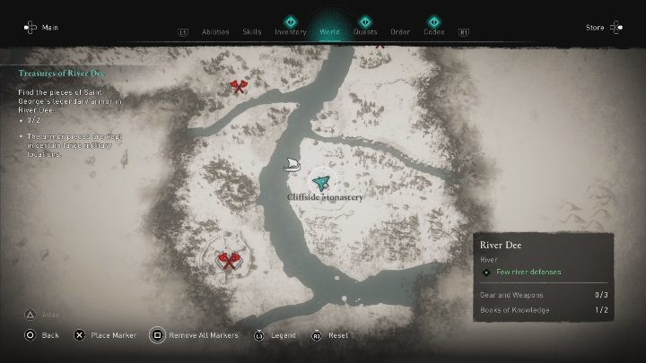 Obóz: Klasztor Cliffside (Cliffside Monastery) - Assassins Creed Valhalla: Skarby rzeczki Dee - solucja, Rzeczne Najazdy - Assassins Creed Valhalla - poradnik do gry