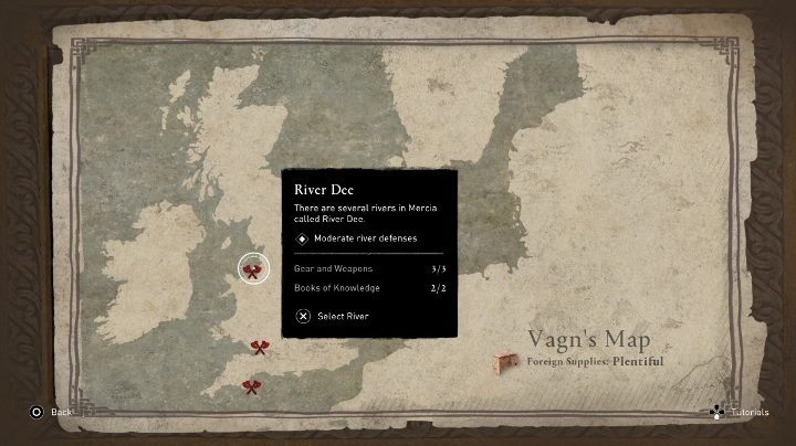 Mapa: Rzeka Dee - Assassins Creed Valhalla: Skarby rzeczki Dee - solucja, Rzeczne Najazdy - Assassins Creed Valhalla - poradnik do gry