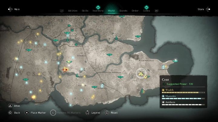 Maskę znajdziesz w mieście Centerbury - Assassins Creed Valhalla: Rzymski artefakt - Cent, sekrety, lokacje - Assassins Creed Valhalla - poradnik do gry