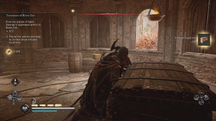W lokacjach wojskowych znajdziesz przednie towary (Foreign Supplies) - to zasobny niezbędne do ulepszania siedzimy jomswikingów, łodzi najazdowej i handlu z Vagnem - Assassins Creed Valhalla Rzeczne Najazdy: Jak zbierać surowce? - Assassins Creed Valhalla - poradnik do gry