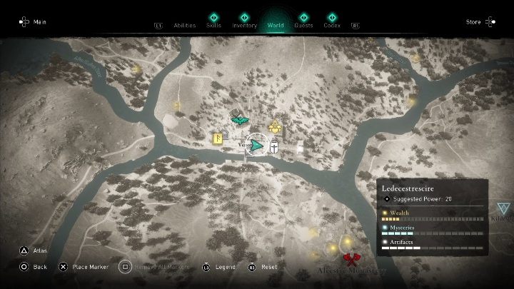 Lokalizacja księgi wiedzy: Ledecestrescire,w południowej części mapy, w Venonis - Assassins Creed Valhalla: Wszystkie Księgi wiedzy - walka wręcz - Assassins Creed Valhalla - poradnik do gry