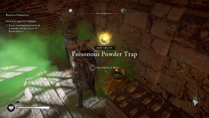 Zastosowanie: umożliwia wystrzelenie zatrutej strzały, która powoduje chmurę trującego dymu - Assassins Creed Valhalla: Wszystkie Księgi wiedzy - walka dystansowa - Assassins Creed Valhalla - poradnik do gry
