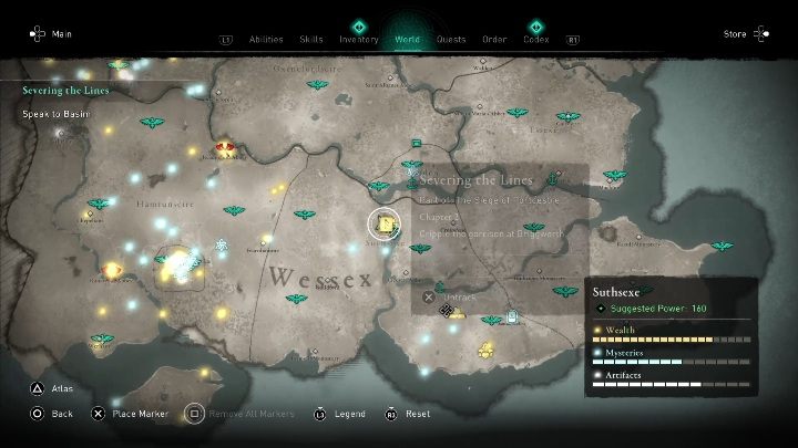 Lokalizacja księgi wiedzy: Suthesece, w północnej części mapy, w Briggworth - Assassins Creed Valhalla: Wszystkie Księgi wiedzy - walka dystansowa - Assassins Creed Valhalla - poradnik do gry