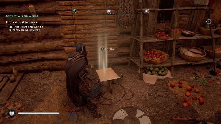Saga znajduje się w budynku, na dolnym piętrze - Assassins Creed Valhalla: Wszystkie Fragmenty sagi Rigsogur - Assassins Creed Valhalla - poradnik do gry