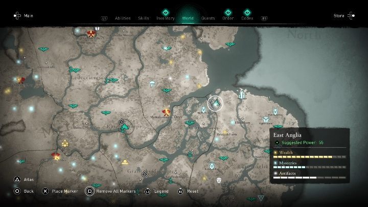 Maskę w regionie East Anglia możesz znaleźć na północnej części - Assassins Creed Valhalla: Rzymski artefakt - Wschodnia Anglia, sekrety, lokacje - Assassins Creed Valhalla - poradnik do gry