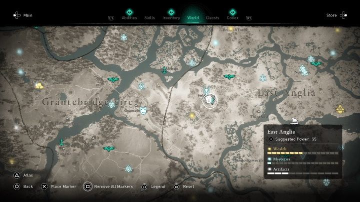 Tę maskę znajdziesz na wschodniej części regionu - Assassins Creed Valhalla: Rzymski artefakt - Wschodnia Anglia, sekrety, lokacje - Assassins Creed Valhalla - poradnik do gry