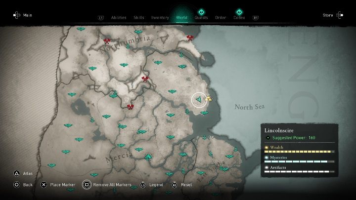 Ostatnią maskę w tej lokacji znajdziesz we wschodniej części mapy - Assassins Creed Valhalla: Rzymski artefakt - Lincolnscire, sekrety, lokacje - Assassins Creed Valhalla - poradnik do gry