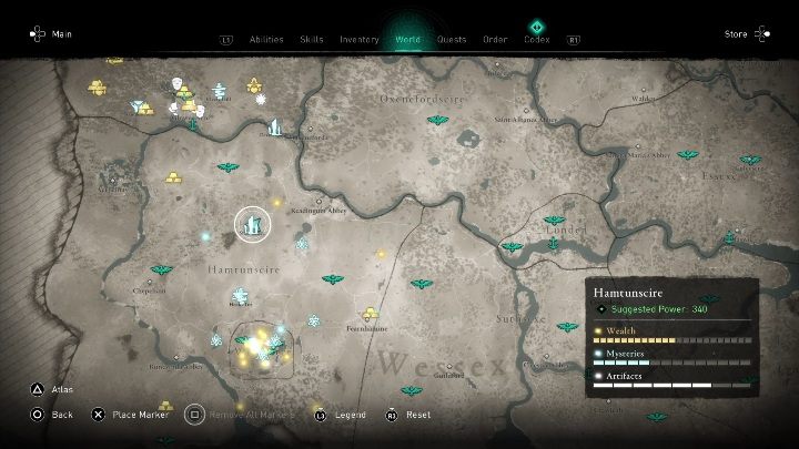 Głazy znajdziesz na północ od Wincestre - Assassins Creed Valhalla: Głazy - Hamtunscire, sekrety, lokacje - Assassins Creed Valhalla - poradnik do gry