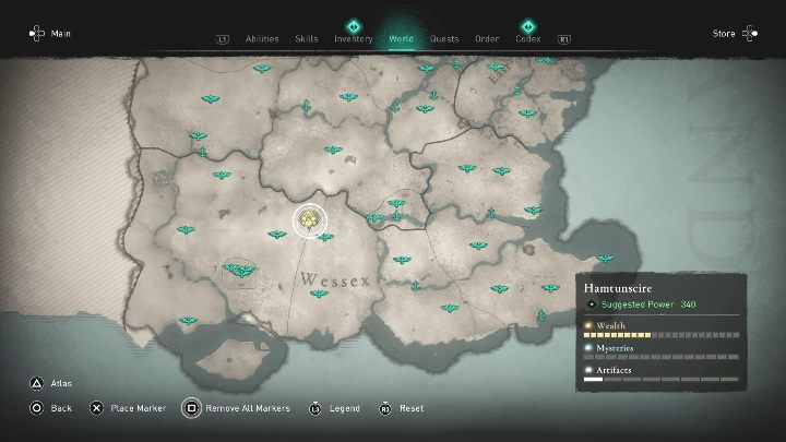 Tę broń znajdziesz w północno wschodniej części terenu - Assassins Creed Valhalla: Wyposażenie - Hamtunscire, sekrety, lokacje - Assassins Creed Valhalla - poradnik do gry