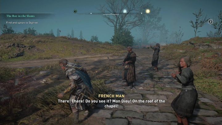 Na swojej drodze natrafisz na kilku mieszkańców tych okolic - AC Valhalla Oblężenie Paryża: The Ghost of Saint Germain - solucja, Paryż - Assassins Creed Valhalla - poradnik do gry