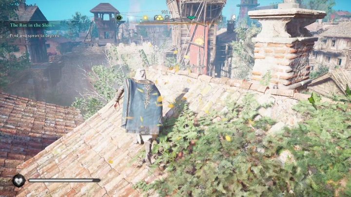 Koniec: Kartka zatrzyma się koło murowanego komina - AC Valhalla Oblężenie Paryża: Karta niesiona wiatrem, Paryż - sekrety - Assassins Creed Valhalla - poradnik do gry