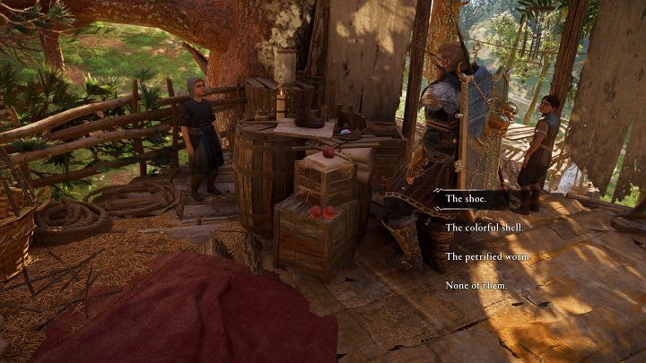 Po chwili chłopiec zaprosi Cię do środka, gdzie dzieci handlują różnymi skarbami - Assassins Creed Valhalla: Mały czarny rynek/Tiny Black Market - solucja - Assassins Creed Valhalla - poradnik do gry