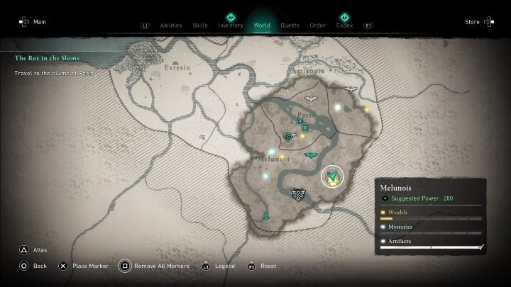 1 - AC Valhalla Oblężenie Paryża: Ulfberht Sword - solucja, Melunois - Assassins Creed Valhalla - poradnik do gry