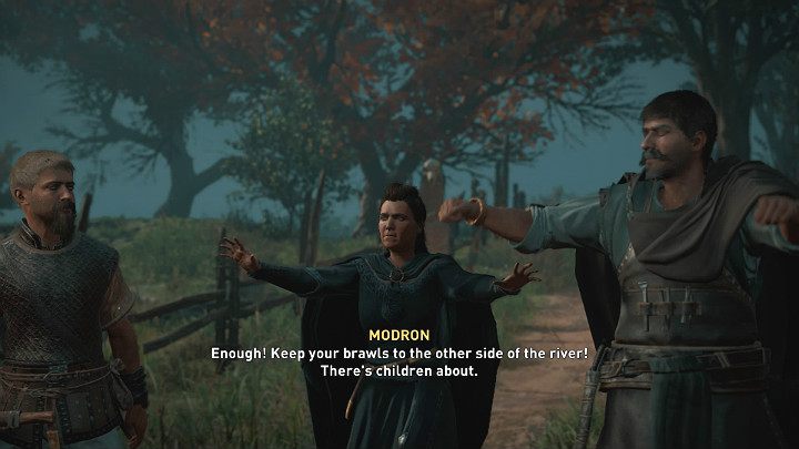 Walkę przerwie Modron, miejscowa uzdrowiciela - Assassins Creed Valhalla: Pierwsza noc Samhain - solucja, opis przejścia - Assassins Creed Valhalla - poradnik do gry