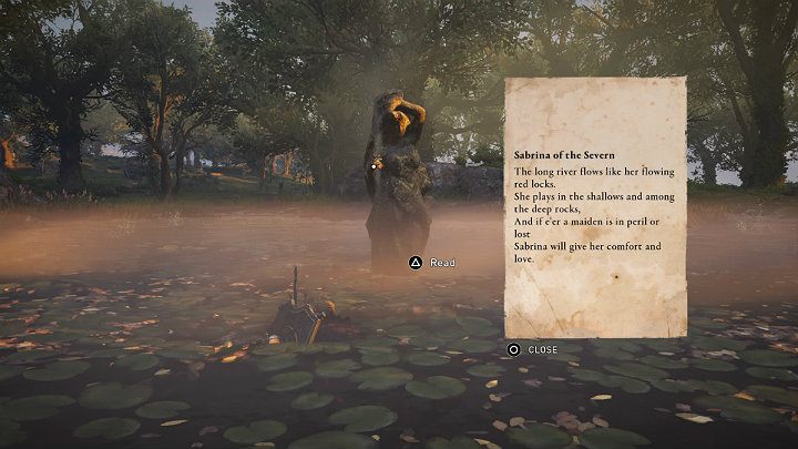 Pierwszą wskazówkę znajdziesz w pobliskim jeziorze - Assassins Creed Valhalla: Zagadki i wskazówki/Clues and Riddles - solucja - Assassins Creed Valhalla - poradnik do gry