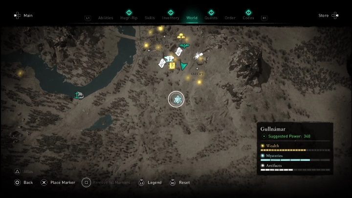 Lokalizacja: Wschodnia część regionu, na południe od Uldar - AC Valhalla Świt Ragnaroku: Wydarzenia w świecie gry (Gullnamar) - lista wszystkich - Assassins Creed Valhalla - poradnik do gry
