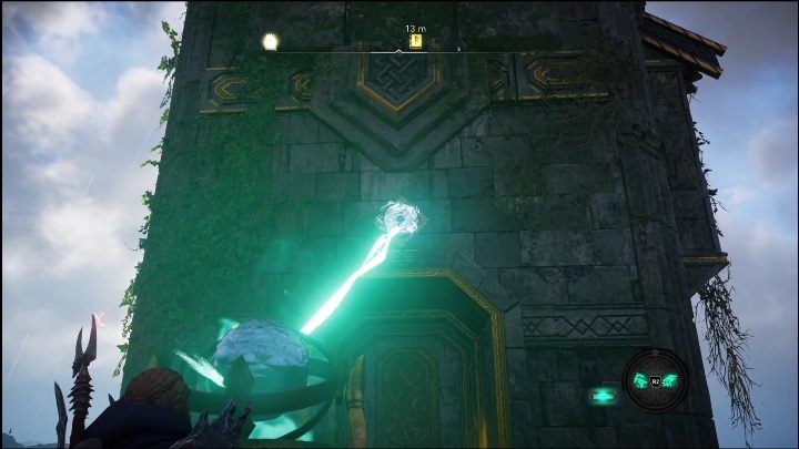 Po umieszczeniu kuli skierujcie promień światła na punkt nad drzwiami - AC Valhalla Świt Ragnaroku: Zdolności (Gullnamar) - lista wszystkich - Assassins Creed Valhalla - poradnik do gry