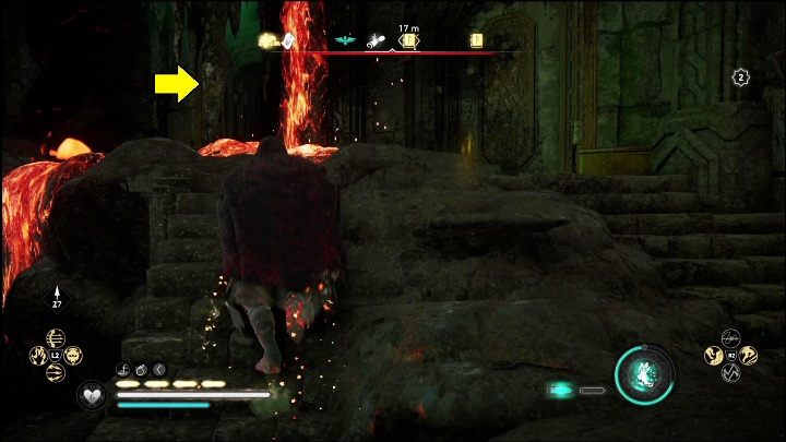 Waszym zadaniem jest skierowanie promienia na element nad drzwiami - AC Valhalla Świt Ragnaroku: Zdolności (Gullnamar) - lista wszystkich - Assassins Creed Valhalla - poradnik do gry