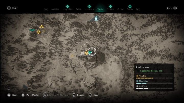 Lokalizacja: Pałac Hreidmara (Hreidmars Palace) w południowej części lokacji - AC Valhalla Świt Ragnaroku: Wyposażenie (Gullnamar) - lista wszystkich - Assassins Creed Valhalla - poradnik do gry