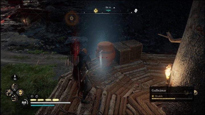 Aby dostać się do tej skrzyni potrzebujcie dwóch kluczy - AC Valhalla Świt Ragnaroku: Wyposażenie (Gullnamar) - lista wszystkich - Assassins Creed Valhalla - poradnik do gry