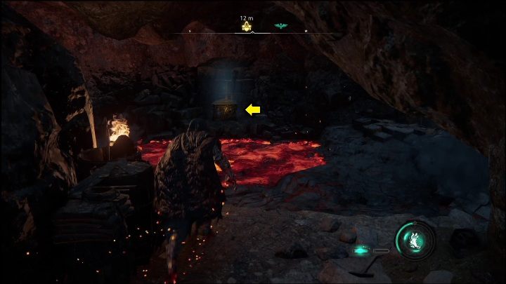 Skrzynia znajduje się w niewielkiej jaskini - AC Valhalla Świt Ragnaroku: Wyposażenie (Gullnamar) - lista wszystkich - Assassins Creed Valhalla - poradnik do gry