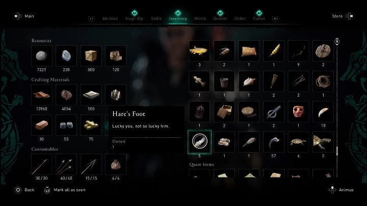 Ofiara: Jako ofiarę musicie poświęcić 5 zajęczych łap (Hares Foot) - AC Valhalla Świt Ragnaroku: Krasnoludzki ołtarz (Gullnamar) - lista wszystkich - Assassins Creed Valhalla - poradnik do gry