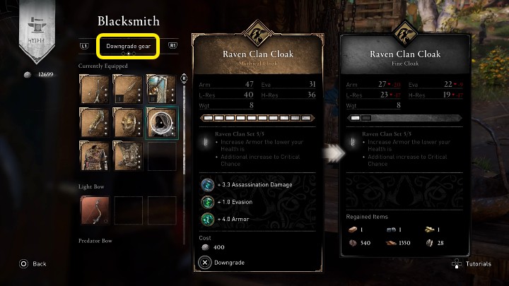 W tym celu należy udać się do kowala Gunnara, którego znajdziesz w Kruczej Przystani - AC Valhalla: Jak osłabić wyposażenie i odzyskać surowce? - Assassins Creed Valhalla - poradnik do gry