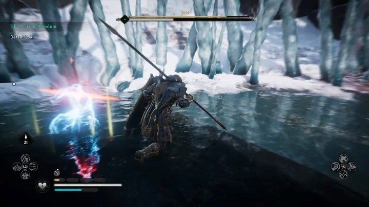 Loki może także teleportować się za plecy swojego przeciwnika i uderzać z zaskoczenia - Assassins Creed Valhalla: Loki - boss, jak pokonać? - Assassins Creed Valhalla - poradnik do gry
