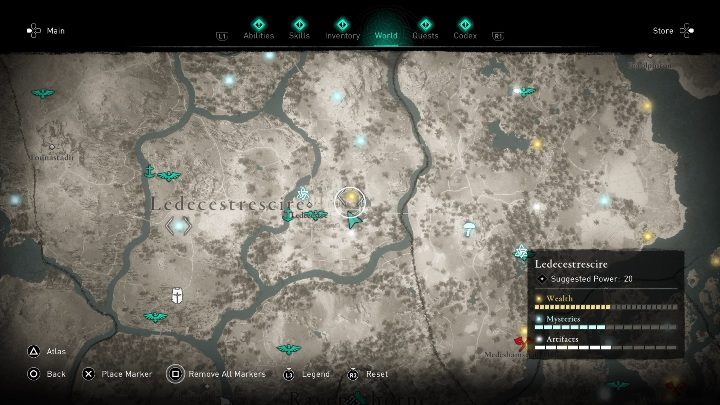 Maskę znajdziesz w południowej części regionu - Assassins Creed Valhalla: Rzymski artefakt - Ledecestrescire, sekrety, lokacje - Assassins Creed Valhalla - poradnik do gry