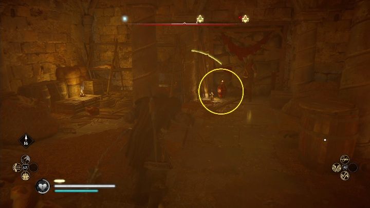 Aby otworzyć przejście do broni musisz zniszczyć naruszoną skałę - Assassins Creed Valhalla: Wyposażenie - Ledecestrescire, sekrety, lokacje - Assassins Creed Valhalla - poradnik do gry