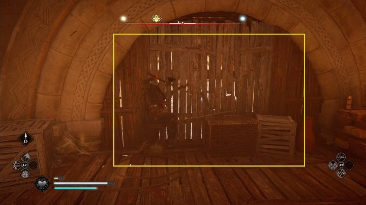 Na górze jest drewniana ściana - Assassins Creed Valhalla: Wyposażenie - Ledecestrescire, sekrety, lokacje - Assassins Creed Valhalla - poradnik do gry