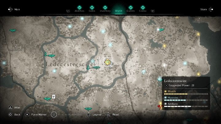 Tę broń znajdziesz w południowej części regionu, w okolicy Ledecestre - Assassins Creed Valhalla: Wyposażenie - Ledecestrescire, sekrety, lokacje - Assassins Creed Valhalla - poradnik do gry