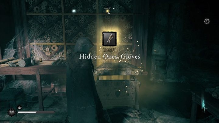 Ostatecznie dotrzesz do pomieszczenie pełnego różnych przedmiotów - Assassins Creed Valhalla: Wyposażenie - Ledecestrescire, sekrety, lokacje - Assassins Creed Valhalla - poradnik do gry
