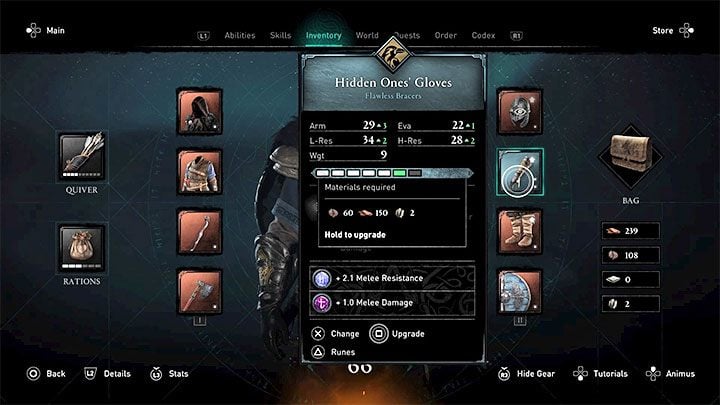 Elementy wyposażenia Eivora nie wpływają na jego moc, tzn - Assassins Creed Valhalla: Rozwój, drzewka umiejętności - Assassins Creed Valhalla - poradnik do gry