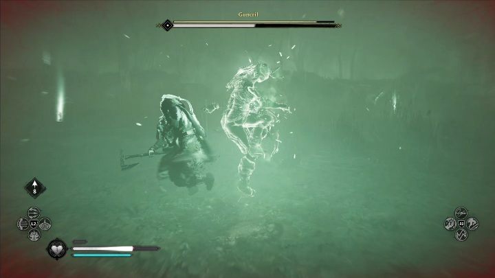 Jeden z gorszych ataków Goneril to ten gdzie wysyła swojego klona, aby Cię zaatakował - Assassins Creed Valhalla: Córka Leriona - Grantebridgescire, sekrety, lokacje - Assassins Creed Valhalla - poradnik do gry