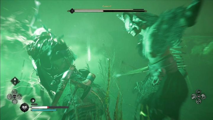 Jeśli dobrze czujesz się jako łucznik możesz utrzymywać bossa na sporą odległość - Assassins Creed Valhalla: Córka Leriona - Grantebridgescire, sekrety, lokacje - Assassins Creed Valhalla - poradnik do gry