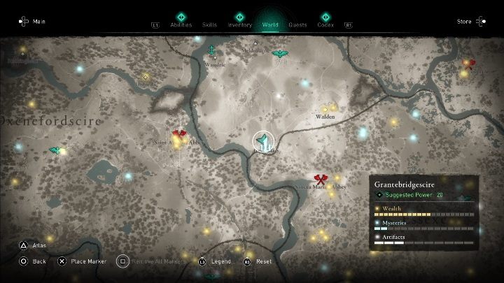Kopiec znajdziesz na południu mapy - Assassins Creed Valhalla: Głazy - Grantebridgescire, sekrety, lokacje - Assassins Creed Valhalla - poradnik do gry