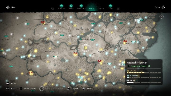 Cios w biegu znajdziesz na południu mapy, pod Meldeburne - Assassins Creed Valhalla: Zdolności - Grantebridgescire, sekrety, lokacje - Assassins Creed Valhalla - poradnik do gry