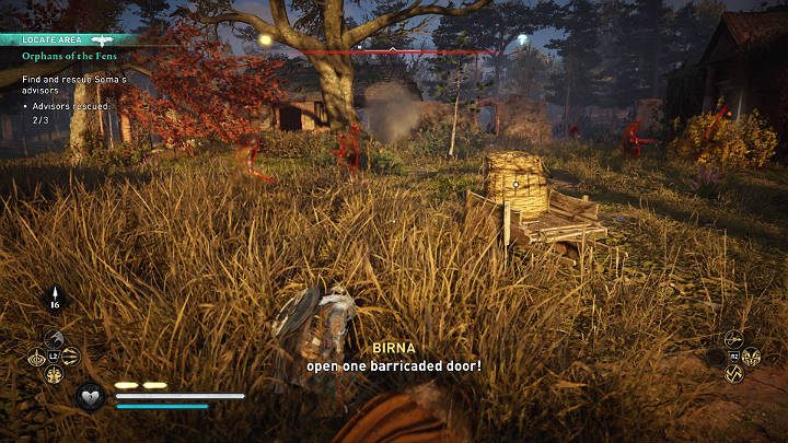 Na tym obszarze zmierzysz się z jednym elitarnym przeciwnikiem uzbrojonym w pikę - Assassins Creed Valhalla: Zagubieni na mokradłach/Orphans of the Fens - solucja - Assassins Creed Valhalla - poradnik do gry