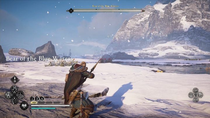Walka rozpocznie się dopiero, gdy staniesz z przeciwnikiem twarzą w twarz - Assassins Creed Valhalla: Legendarne zwierzę - Hordafylke, sekrety, lokacje - Assassins Creed Valhalla - poradnik do gry