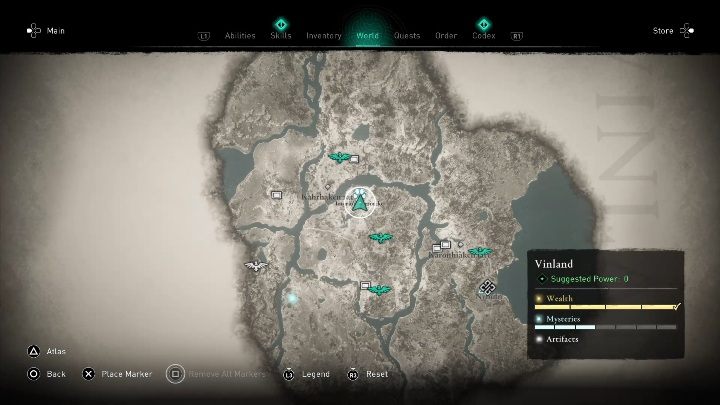 W Vinland znajdziesz zwierzę, który spokojnie żyje sobie pośrodku lokacji, na północ od punktu synchronizacji - Assassins Creed Valhalla: Legendarne zwierzę - Vinlandia, sekrety, lokacje - Assassins Creed Valhalla - poradnik do gry