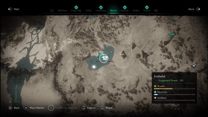 Lokalizacja: Skidbladnir Smida - AC Valhalla Świt Ragnaroku: Mityczne wspomnienie (Svaladal) - lista wszystkich - Assassins Creed Valhalla - poradnik do gry