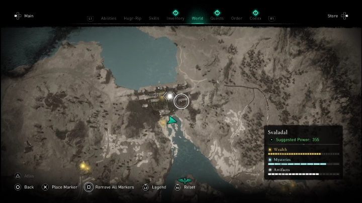 Lokalizacja: Austri-stifla - AC Valhalla Świt Ragnaroku: Heroiczna saga (Svaladal) - lista wszystkich - Assassins Creed Valhalla - poradnik do gry