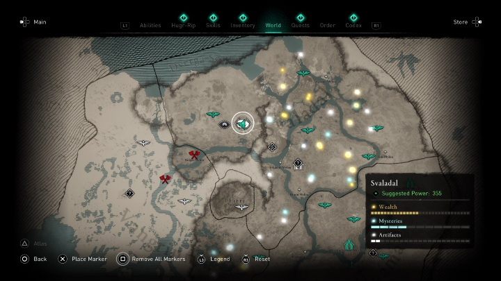 1 - AC Valhalla Świt Ragnaroku: Nieoszlifowany kamień (Svaladal) - lista wszystkich - Assassins Creed Valhalla - poradnik do gry