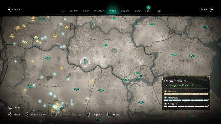 3 - Assassins Creed Valhalla: Mapa skarbów - Oxenefordscire, sekrety, lokacje - Assassins Creed Valhalla - poradnik do gry