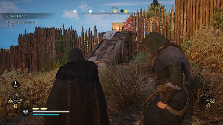 Jeśli chcesz załatwić sprawę po cichu nie wchodź do Walden głównym wejściem - Assassins Creed Valhalla: Bezbożny Ojciec/Unholy Father - solucja - Assassins Creed Valhalla - poradnik do gry