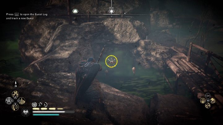 Lokalizacja totemu: aby dostać się do totemu musisz zniszczyć deski, które blokują przejście - Assassins Creed Valhalla: Przeklęty symbol - Lincolnscire, sekrety, lokacje - Assassins Creed Valhalla - poradnik do gry