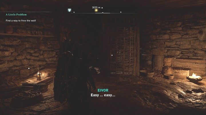 Uwolnij wilka z klatki i wyjdź na zewnątrz - Assassins Creed Valhalla: Mały problem/A little problem - solucja - Assassins Creed Valhalla - poradnik do gry